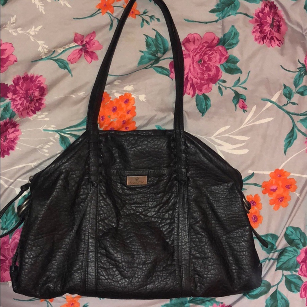 Black Volcom Purse